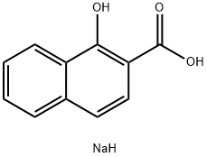 2-Naphthalenecarboxylic acid, 1-hydroxy-, MonosodiuM salt 结构式