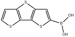 二噻吩并[3,2-B:2',3'-D]噻吩-2-基硼酸 结构式