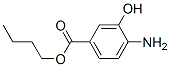 Benzoic acid, 4-amino-3-hydroxy-, butyl ester (9CI) 结构式