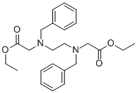 (BENZYL-[2-(BENZYL-ETHOXYCARBONYLMETHYL-AMINO)-ETHYL]-AMINO)-ACETIC ACID ETHYL ESTER 结构式