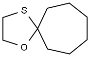 1-Oxa-4-thiaspiro[4.6]undecane 结构式