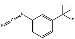 阿尔法,阿尔法,阿尔法位-三氟-间-甲苯异硫氰 结构式