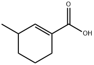 1-Cyclohexene-1-carboxylic acid, 3-methyl- (9CI) 结构式