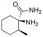Cyclohexanecarboxamide, 1-amino-2-methyl-, (1R-trans)- (9CI) 结构式