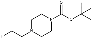 1-(叔丁氧基羰基)-3-甲氧基甲基氮杂丁烷 结构式
