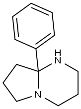 8A-PHENYL-OCTAHYDRO-PYRROLO[1,2-A]PYRIMIDINE 结构式