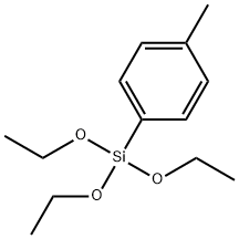 三乙氧基对苯甲基硅烷 结构式