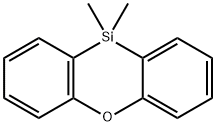 10,10-Dimethyl-10H-phenoxasilin 结构式