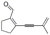 1-Cyclopentene-1-carboxaldehyde, 2-(3-methyl-3-buten-1-ynyl)- (9CI) 结构式