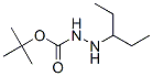 Hydrazinecarboxylic acid, 2-(1-ethylpropyl)-, 1,1-dimethylethyl ester (9CI) 结构式
