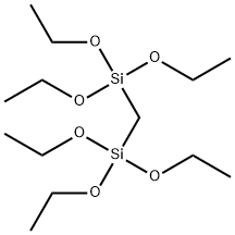 双(三乙氧基硅基)甲烷 结构式