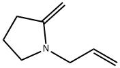 Pyrrolidine, 2-methylene-1-(2-propenyl)- (9CI) 结构式