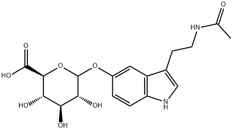 N-乙酰基丝氨酸B-D-葡萄糖醛酸苷 结构式