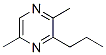 Pyrazine, 2,5-dimethyl-3-propyl- (8CI,9CI) 结构式