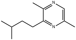 2,5-二甲基-3-(3-甲基丁基)吡嗪 结构式