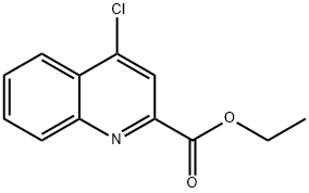 4-氯喹啉-2-甲酸乙酯 结构式