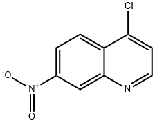 4-氯-7-硝基喹啉 结构式