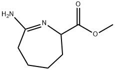 2H-Azepine-2-carboxylicacid,7-amino-3,4,5,6-tetrahydro-,methylester(9CI) 结构式