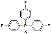 Tris(4-fluorophenyl)phosphine sulfide 结构式