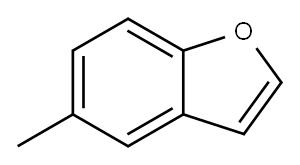 5-甲基苯并呋喃 结构式
