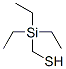 (Triethylsilyl)methanethiol 结构式