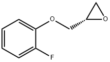 (S)-2-((2-FLUOROPHENOXY)METHYL)OXIRANE 结构式