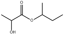 D,L-sec-butyl D,L-lactate 结构式