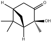 (1S,2S,5S)-(-)-2-羟基-3-蒎烷酮 结构式