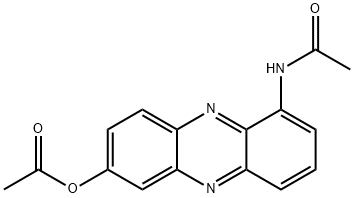 N-[7-(Acetyloxy)-1-phenazinyl]acetamide 结构式