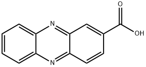 2-吩嗪羧酸 结构式