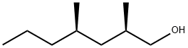 (R,R)-(+)-2,4-dimethylheptan-1-ol 结构式