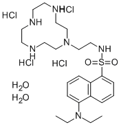 Dansylaminoethyl-cyclen 结构式