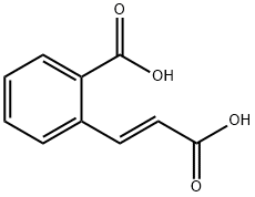 2-[(E)-2-Carboxyethenyl]benzoic acid 结构式