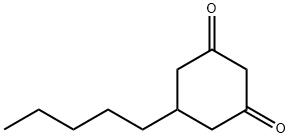 5-PENTYL-CYCLOHEXANE-1,3-DIONE 结构式