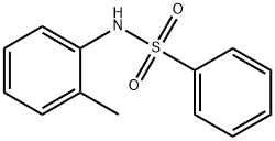 N-(2-甲基苯基)苯磺酰胺 结构式