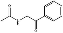 N-(2-氧代-2-苯乙基)乙酰胺 结构式