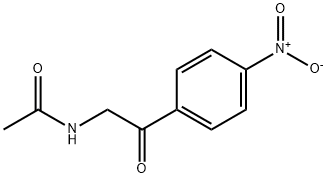 2-ACETAMIDO-4'-NITROACETOPHENONE 结构式