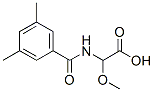 Acetic  acid,  [(3,5-dimethylbenzoyl)amino]methoxy-  (9CI) 结构式