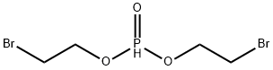 Phosphoric acid hydrogen bis(2-bromoethyl) ester 结构式
