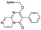 2-(Cyanomethoxy)-3-phenyl-4H-pyrazino[1,2-a]pyrimidin-4-one 结构式