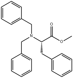 N,N-Dibenzyl-L-phenylalanine methyl ester  结构式