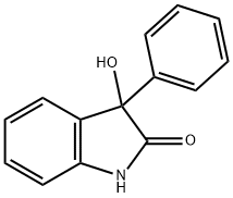 3-羟基-3-苯基吲哚-2-酮 结构式