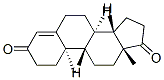 (8R,9S,10R,13R,14S)-10,13-dimethyl-2,6,7,8,9,11,12,14,15,16-decahydro- 1H-cyclopenta[a]phenanthrene-3,17-dione 结构式