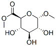 alpha-d-Glucopyranosiduronic acid, methyl, methyl ester 结构式