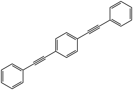 1,4-双(苯乙炔基)苯 结构式