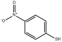 4-硝基苯硫醇 结构式