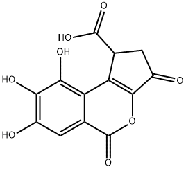 短叶苏木酚酸 结构式