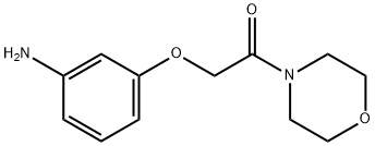 2-(3-Aminophenoxy)-1-morpholinoethanone