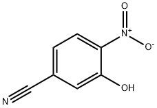 3-羟基-4-硝基苯甲腈 结构式