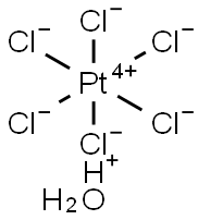 氯铂酸六水合物 结构式